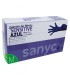 PAQUETE DE 100 GUANTES NITRILO SENSITIVE S/P  T-M P-100 EXAMEN SANICEN GU104