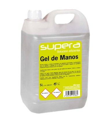 GEL DE MANOS 5 LITROS SUPERA JM080