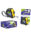 FLEXOMETRO CON CARCASA REFORZADA 5 METROS X 25 MM. BISMARK 326131