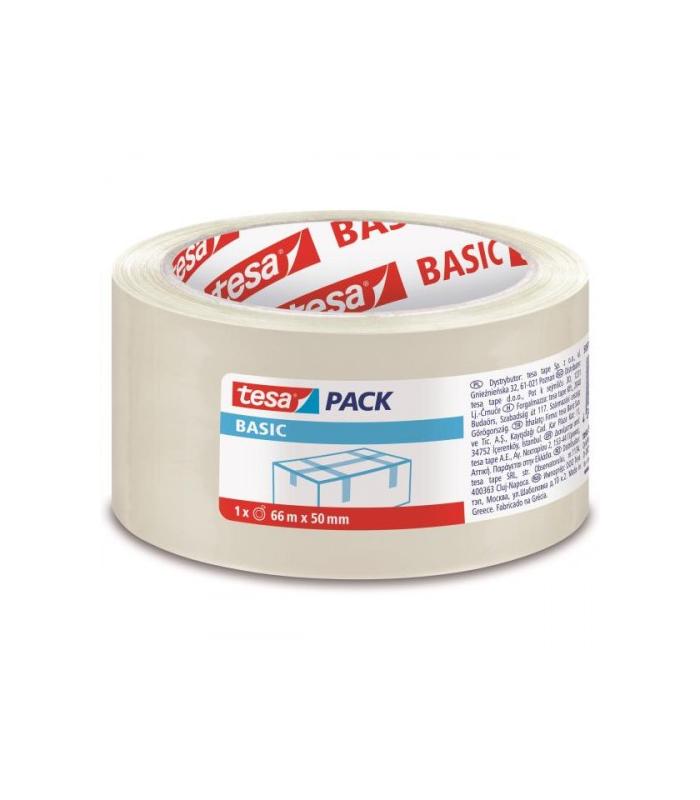 PACK 6 CINTAS DE EMBALAJE BASIC 50MM.X66M. TRANSPARENTE TESA 58570-00000-00