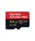 SanDisk Extreme PRO 64 GB MicroSDXC UHS-I Clase 10