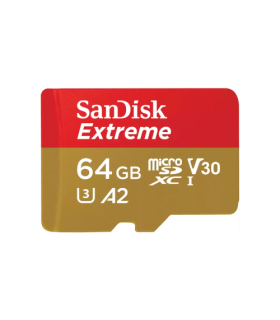 SanDisk Extreme 64 GB MicroSDXC UHS-I Clase 10