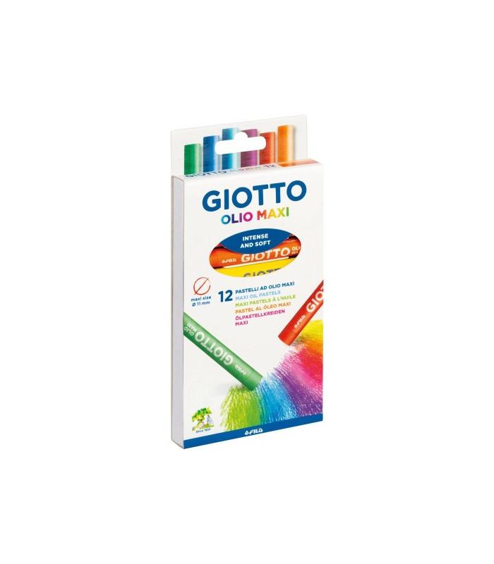 ESTUCHE CON ASA DE 12 BARRAS PINTURA LEO GIOTTO F293400