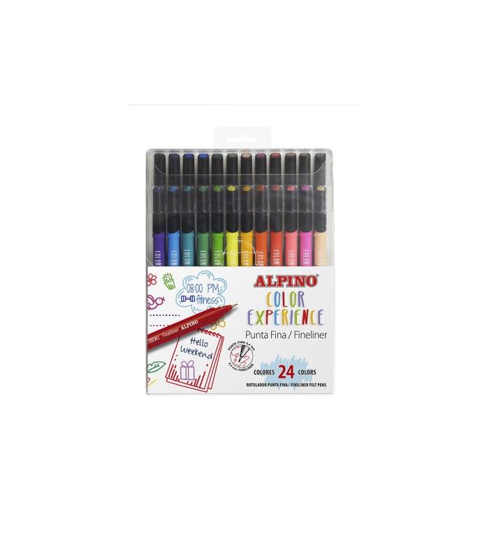 Alpino AR001039 rotulador Fino Multicolor 24 pieza(s)