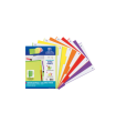 KIT SEPARADORES PP 500 MICRAS A4 5 POSICIONES COLORES VIVOS OXFORD 400159037