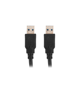 CABLE USB 3.0 LANBERG MACHO/MACHO 1.8M NEGRO