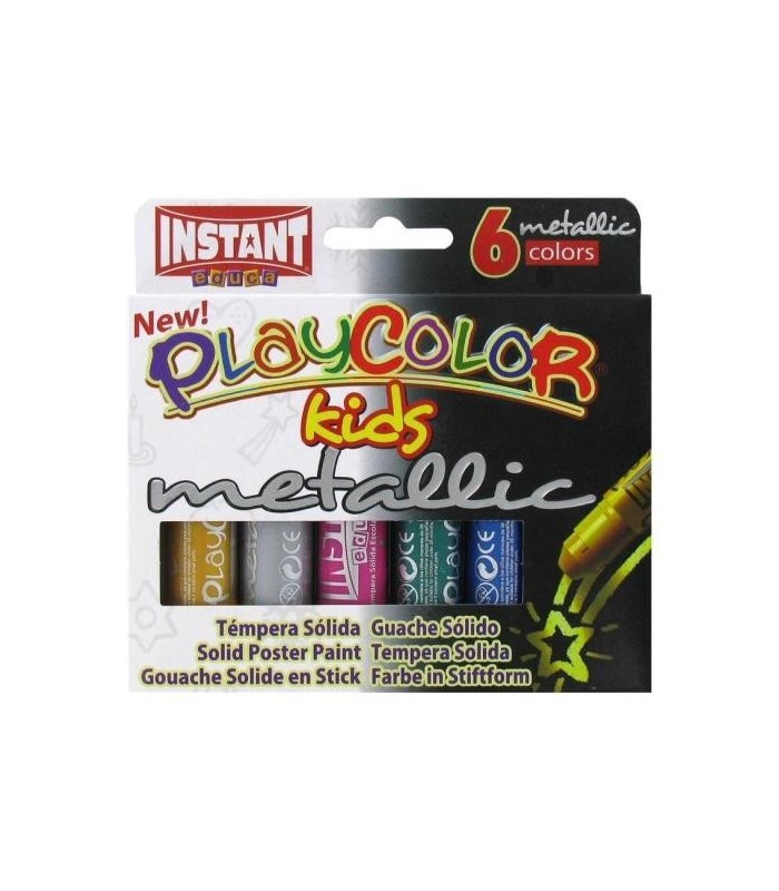 ESTUCHE METALLIC ONE 6 COLORES SURTIDOS PLAYCOLOR 10321