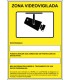 SEAL HOMOLOGADA AVISO CAMARAS DE VIGILANCIA 24 HORAS 210x297MM PVC AMARILLO ARCHIVO2000 6172-09 AM
