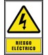SEAL HOMOLOGADA AVISO RIESGO ELECTRICO 210x297MM PVC AMARILLO ARCHIVO2000 6172-03 AM