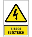 SEAL HOMOLOGADA AVISO RIESGO ELECTRICO 210x297MM PVC AMARILLO ARCHIVO2000 6172-03 AM