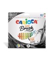 CAJA 20 ROTULADORES SUPER BRUSH CARIOCA CARIOCA 42968