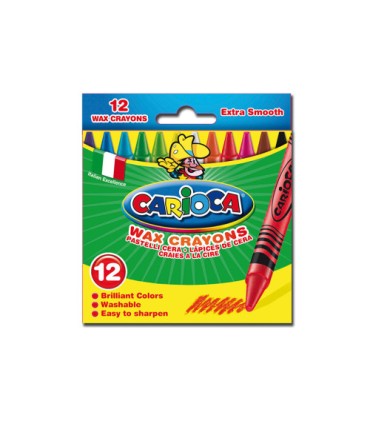 CAJA 12 CERAS PASTEL CARIOCA 42365