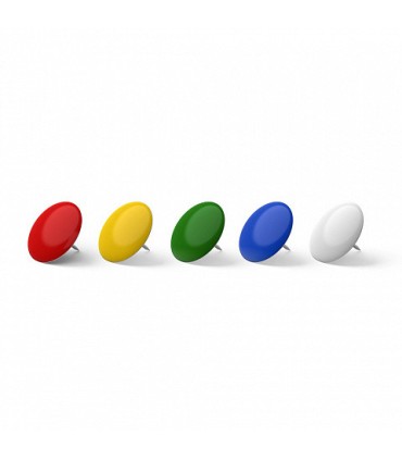 CAJA 100 CHINCHETAS DE COLORES ERICH KRAUSE 24876