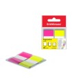 BLISTER 40 MARCAPAGINAS NEON 25X44MM 2 COLORES AMARILLO/ROSA ERICH KRAUSE 31181
