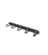 ORGANIZADOR DE CABLES LANBERG 5 ANILLOS 19\" 1U TIPO B NEGRO