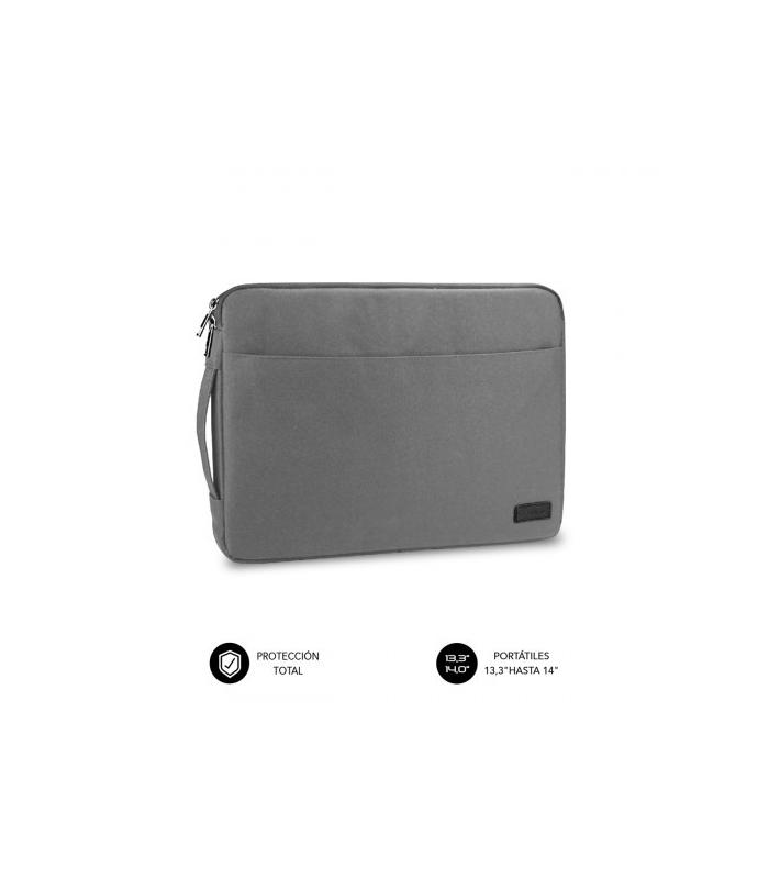 SUBBLIM Funda Ordenador Urban Laptop Sleeve 13,3-14\" Grey
