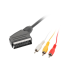 CABLE EUROCONECTOR LANBERG MACHO/3X RCA MACHO 1.8M