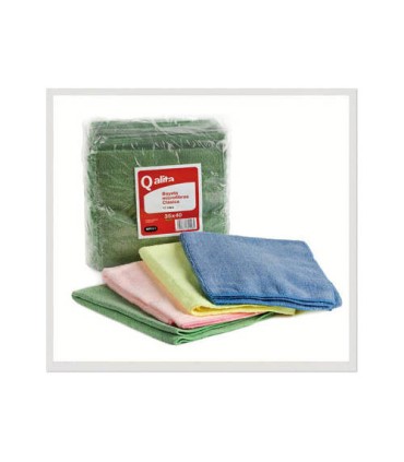 BAYETA MICROFIBRA CLASICA VERDE QALITA BP041