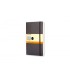 LIBRETA CLASICA TAPA BLANDA NEGRA L (13X21CM) RAYADA MOLESKINE QP616