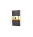 LIBRETA CLASICA TAPA BLANDA NEGRA L (13X21CM) RAYADA MOLESKINE QP616