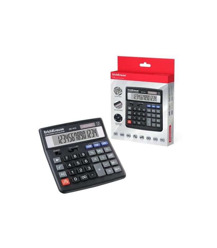CALCULADORA DE SOBREMESA DC-414 14 DIGITOS ERICH KRAUSE 40414