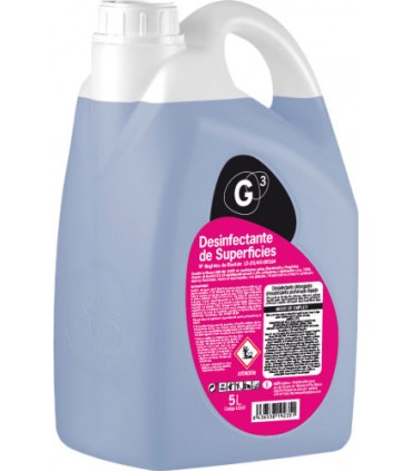 DESINFECTANTE SUPERFICIES 5L G3 LI303