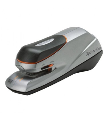 GRAPADORA ELECTRICA OPTIMA GRIP HASTA 20 HOJAS COLOR NEGRO / PLATA REXEL 2102349