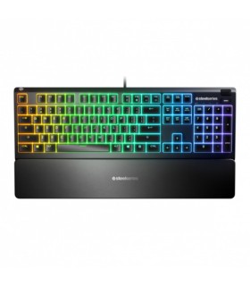 TECLADO STEELSERIES APEX 3 (PORTUGUES) (64804)