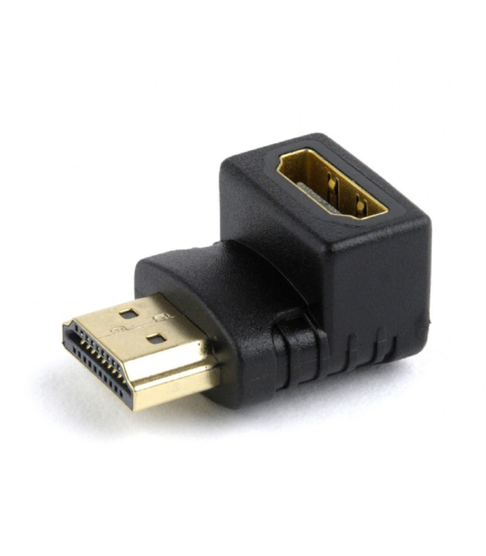 ADAPTADOR GEMBIRD HDMI HEMBRA A HDMI MACHO 90 ANGULO ABAJO