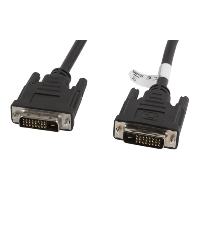 CABLE DVI-D LANBERG 24+1 MACHO/MACHO DUAL LINK 3M