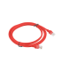 LATIGUILLO LANBERG CAT.6 UTP 2M ROJO