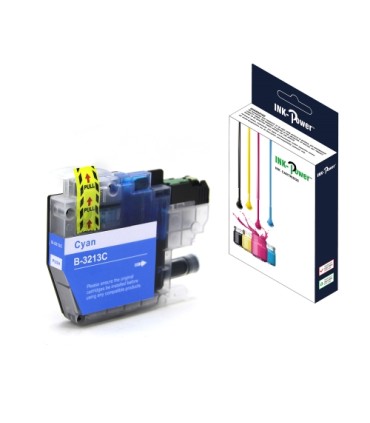 INK-POWER CARTUCHO COMP. BROTHER CYAN LC3213C/LC3211C 400 PAGINAS