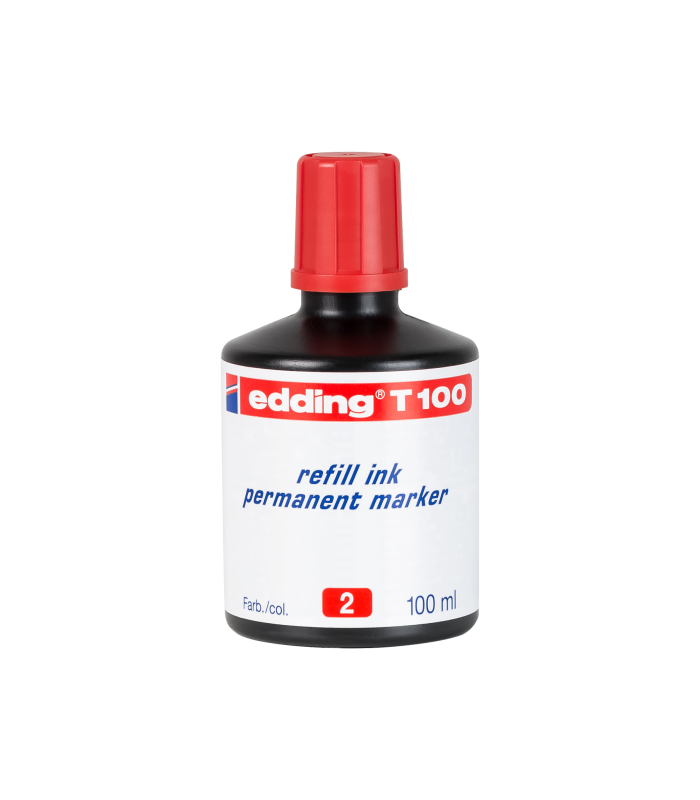 Edding T-100 cartucho de tinta 1 pieza(s) Original Rojo