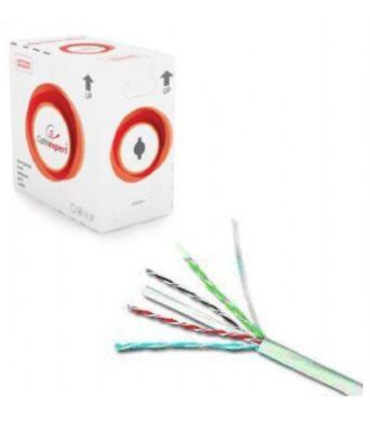 CABLE RED GEMBIRD FTP CAT6 BLINDADO AWG24 BOBINA 305M  GRIS