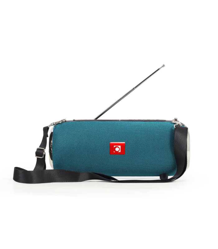 ALTAVOZ PORTATIL GEMBIRD SPK-BT-17-G COM RDIO FM 2X5W RMS BLUETOOTH VERDE