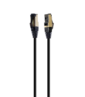 CABLE RED S-FTP GEMBIRD  CAT 8 LSZH NEGRO 15 M