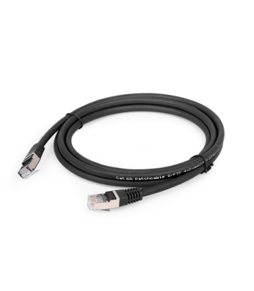 CABLE RED S-FTP GEMBIRD  CAT 6A LSZH NEGRO 3M