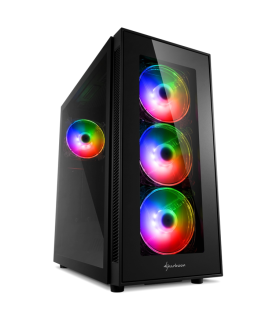 CAJA SHARKOON TG5 PRO ATX 2XUSB3.0 2XUSB2.0 SIN FUENTE RGB
