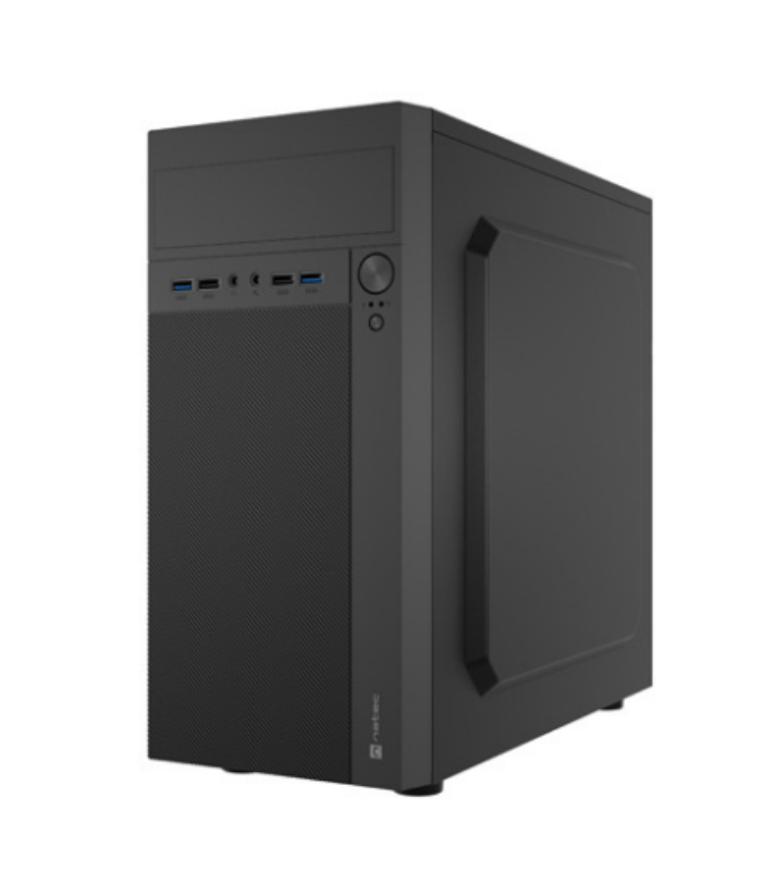 CAJA NATEC HELIX MICRO ATX 2USB 3.0 + 2USB 2.0 + MINIJACK X 2 SIN FUENTE MINI