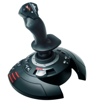 Thrustmaster T.Flight Stick X Negro, Rojo, Plata USB Palanca de mando Analgico PC, Playstation 3