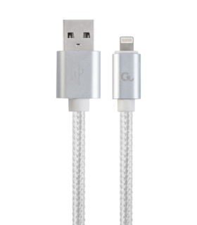 CABLE TRENZADO DE ALGODON GEMBIRD 8 PINES CONECTORES METLICOS, 1,8 M