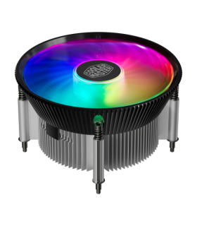 Cooler Master I70C for LGA 1700 Procesador Refrigerador de aire 12 cm Aluminio, Negro