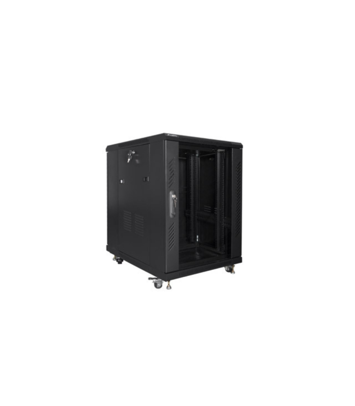 ARMARIO LANBERG RACK 19\" 15U 600X800 FLAT PACK BLACK NEGRO