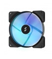 Fractal Design Aspect 14 RGB PWM Carcasa Del Ordenador Ventilador 14 Cm Negro 3 Pieza(s)