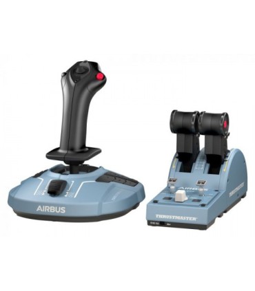 Thrustmaster TCA Officer Pack Airbus Edition Negro, Azul Simulador de Vuelo PC