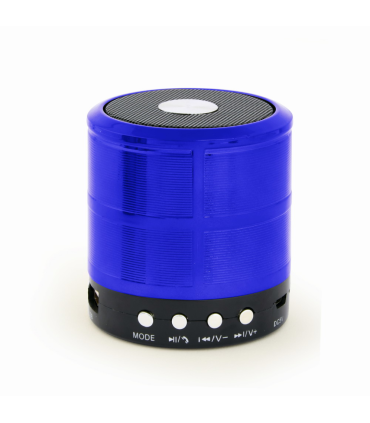 ALTAVOZ PORTATIL GEMBIRD SPK-BT-08-B 3W RMS BLUETOOTH AZUL