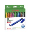 ESTUCHE 12 UNIDADES ROTULADORES PUNTA GRUESA COLORES SURTIDOS ALPINO AR000006N