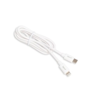 iggual cable USB-C/Lightning 100 cm blanco Q3.0 3A
