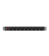 REGLETA LANBERG 1U 16A 9X SCHUKO RACK 19\" 3M NEGRO