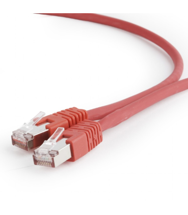 CABLE RED S-FTP GEMBIRD  CAT 6A LSZH ROJO 0,5 M